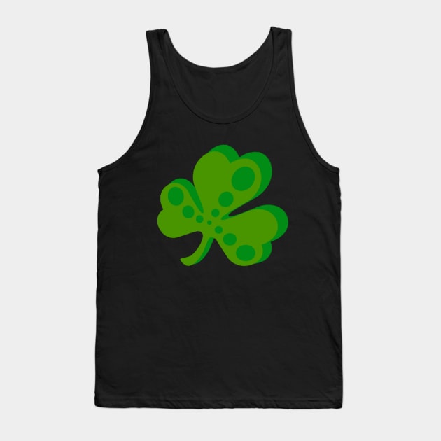 Spotted Clover Tank Top by Not Meow Designs 